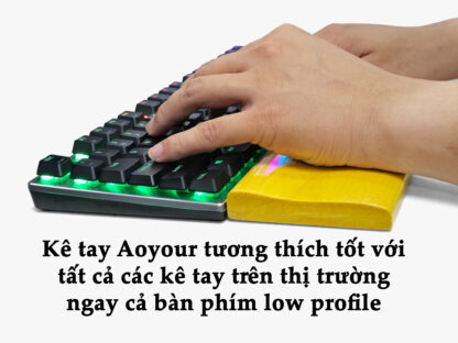 Kê tay công thái học -Gỗ Mít - Hình ảnh 3