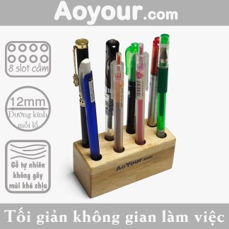 Giá để bút bằng gỗ